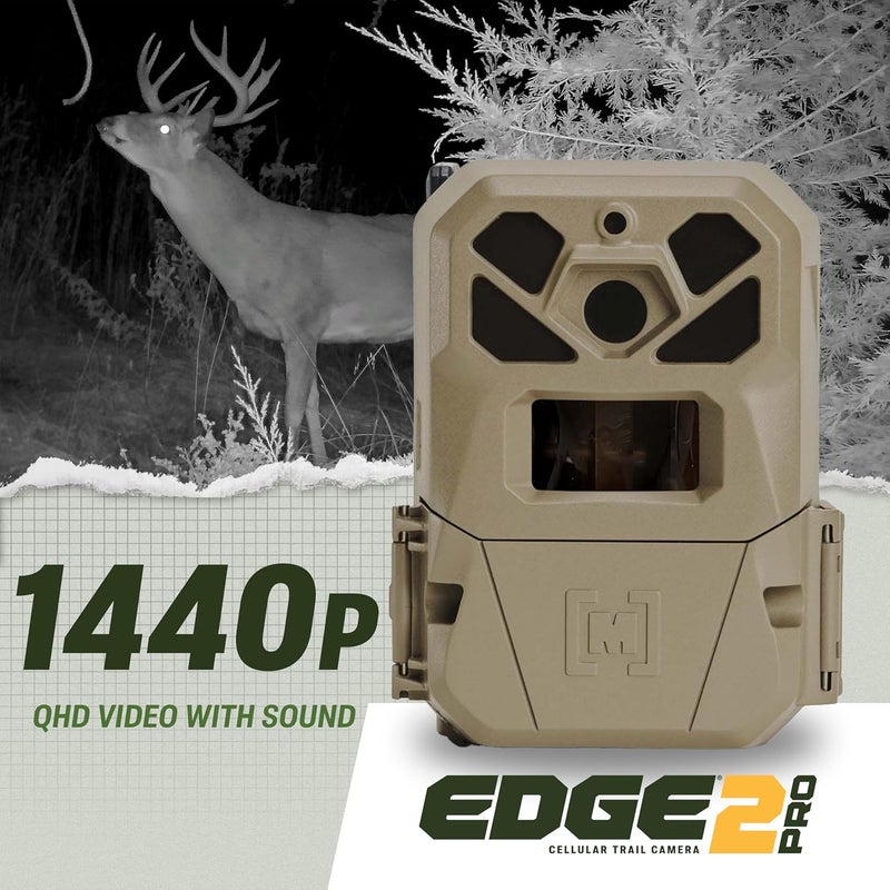 MOULTRIE Edge 2 Pro Cellular Trail Camera - Auto Connect Nationwide 4G LTE - On Demand 40MP Photo - 1440P Video with HD Audio - Ai False Trigger Elimination - 100 Ft Detection Range - No-Glow Flash - Image 5